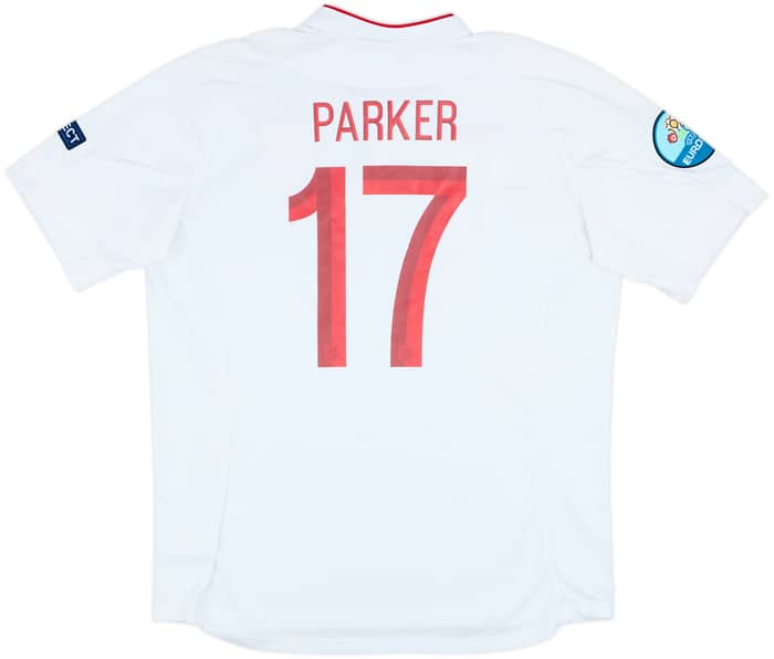 2012-13 England Home Shirt Parker #17 - 9/10 - (XL)
