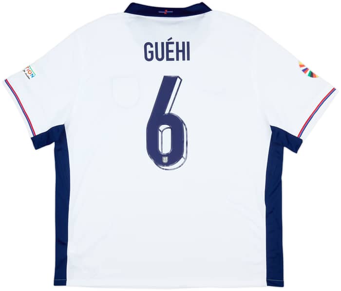 2024-25 England Home Shirt Guehi #6 - 9/10 - (XXL)