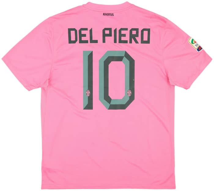 2011-13 Juventus Away Shirt Del Piero #10 (L)