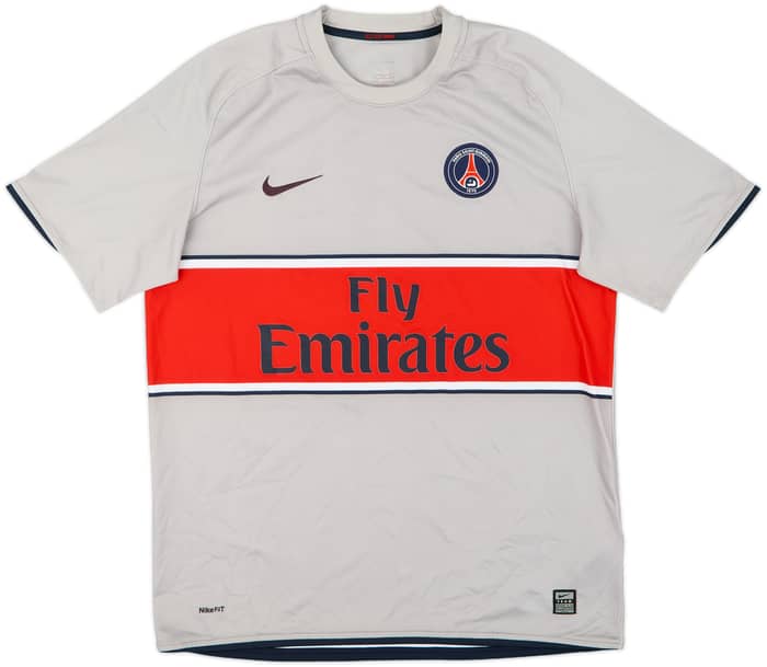 2008-09 Paris Saint-Germain Away Shirt Makelele #4 - 9/10 - (L)