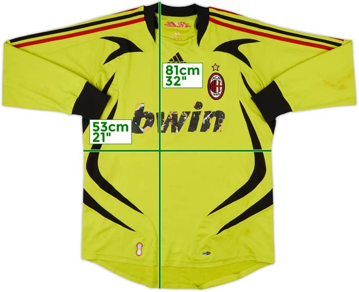 2007-08 AC Milan GK Shirt - 4/10 - (M)