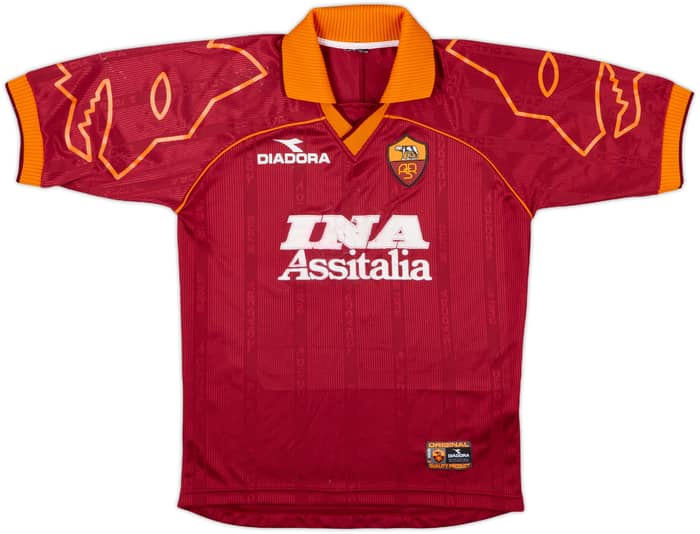 1999-00 Roma Home Shirt - 4/10 - (S)