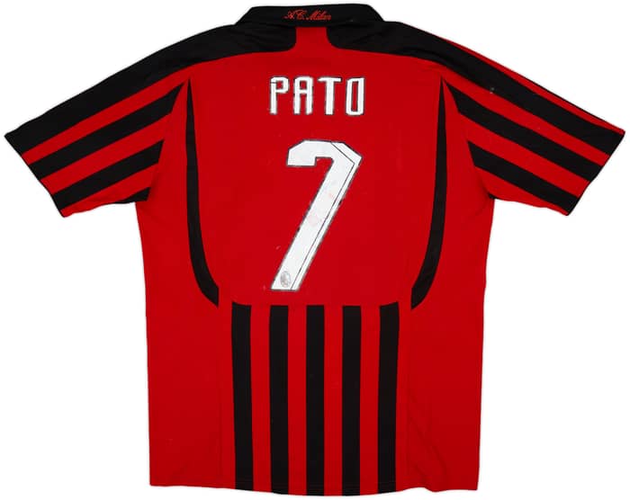 2007-08 AC Milan Home Shirt Pato #7 - 4/10 - (L)