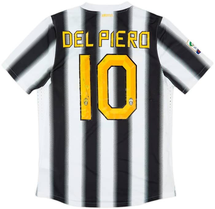 2011-12 Juventus Authentic Home Shirt Del Piero #10 (L)