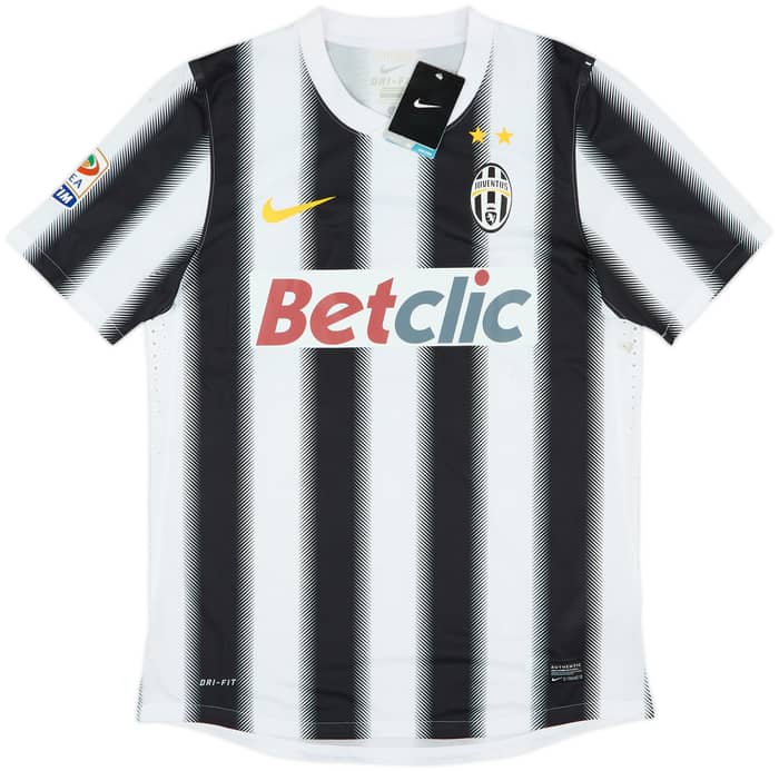 2011-12 Juventus Authentic Home Shirt Del Piero #10 (L)