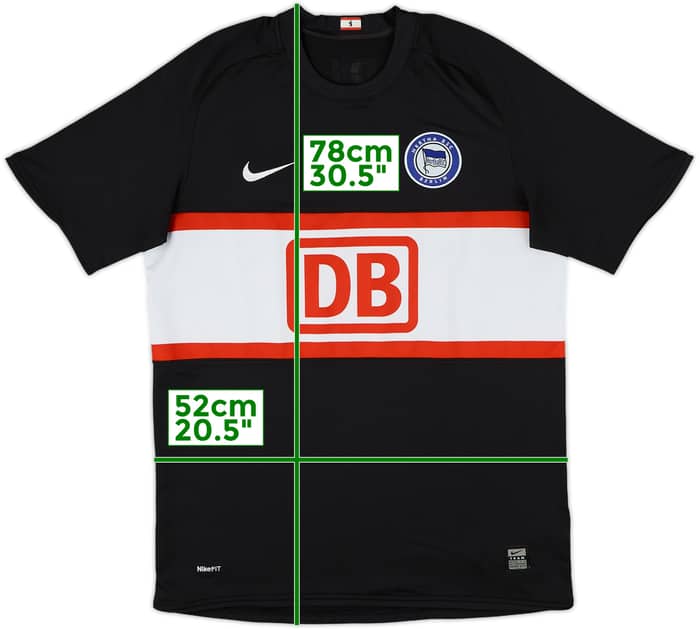 2008-09 Hertha Berlin Away Shirt - 7/10 - (M)