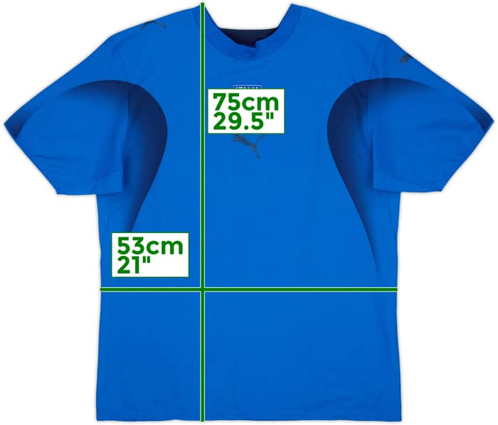 2006 Italy Home Shirt - 4/10 - (M)