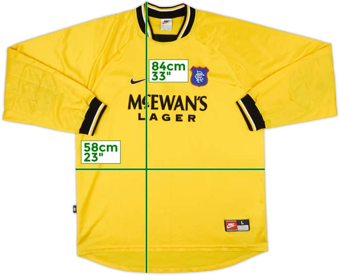 1998-99 Rangers GK Shirt - 6/10 - (L)