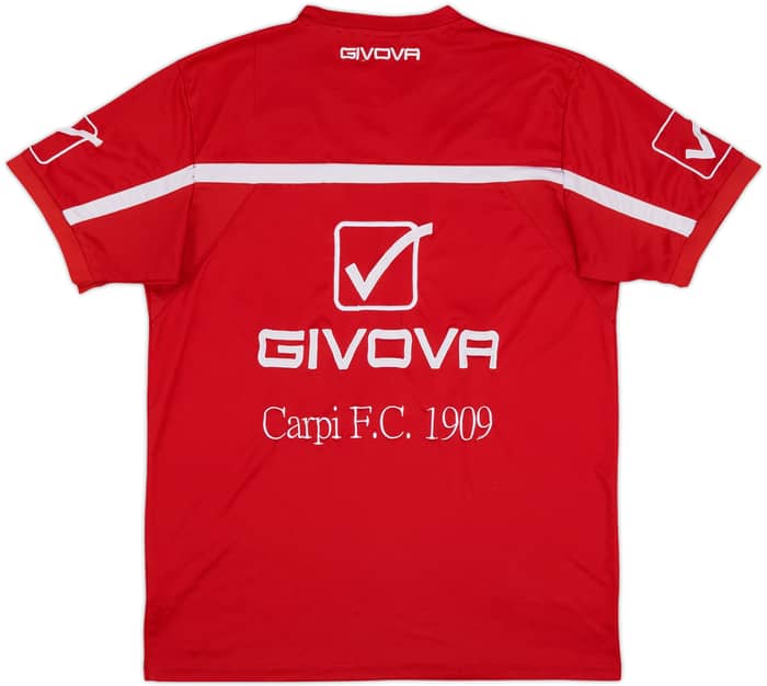 2015-16 Carpi Givova Player Issue Training Shirt #10 - 8/10 - (L)
