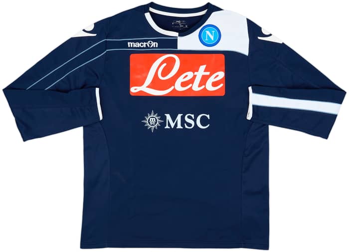 2012-13 Napoli Macron Sweat Top - 7/10 - (L)