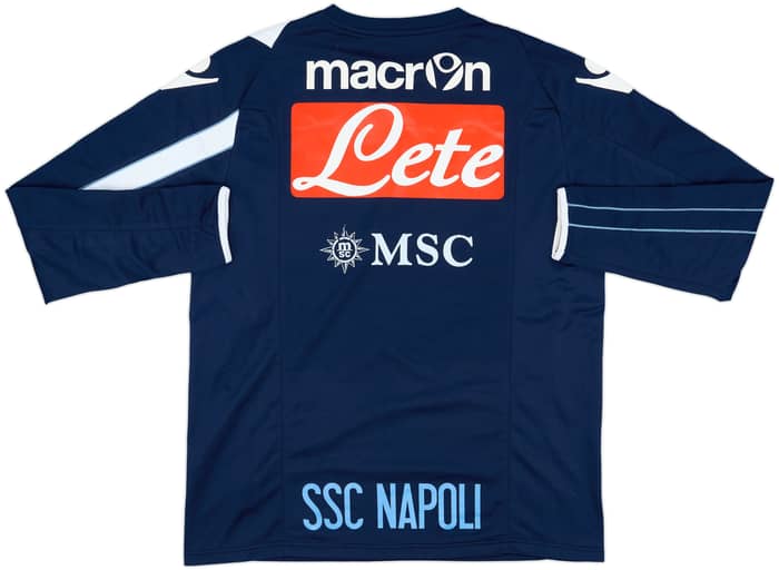 2012-13 Napoli Macron Sweat Top - 7/10 - (L)