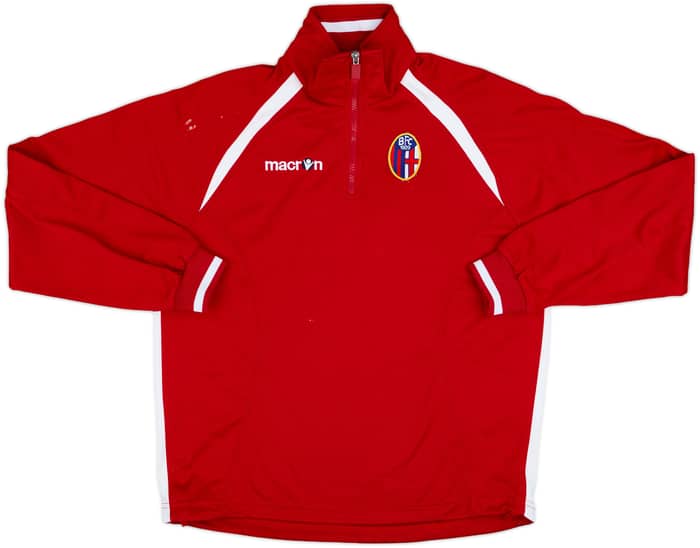 2009-10 Bologna Macron 1/4 Zip Drill Top - 5/10 - (S)