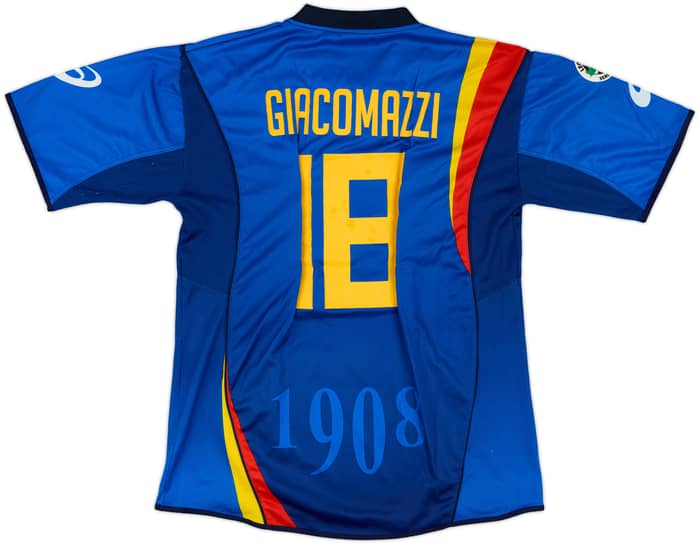 2005-06 Lecce Third Shirt Giacomazzi #18 - 8/10 - (XL)