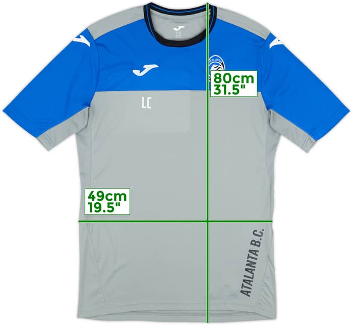 2019-20 Atalanta Joma Staff Issue Training Shirt LC - 6/10 - (XL)