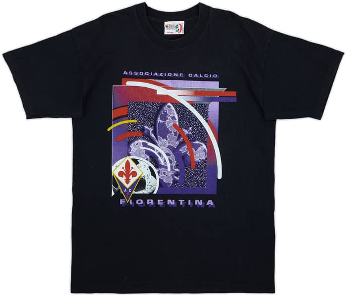 1994-95 Fiorentina Graphic Tee - 8/10 - (L)