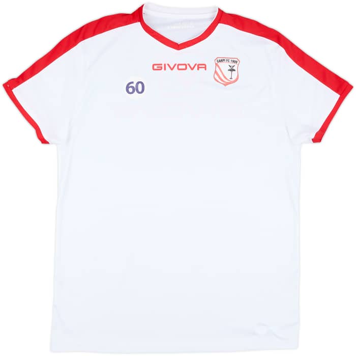 2015-16 Carpi Givova Player Issue Training Shirt #60 - 8/10 - (L)