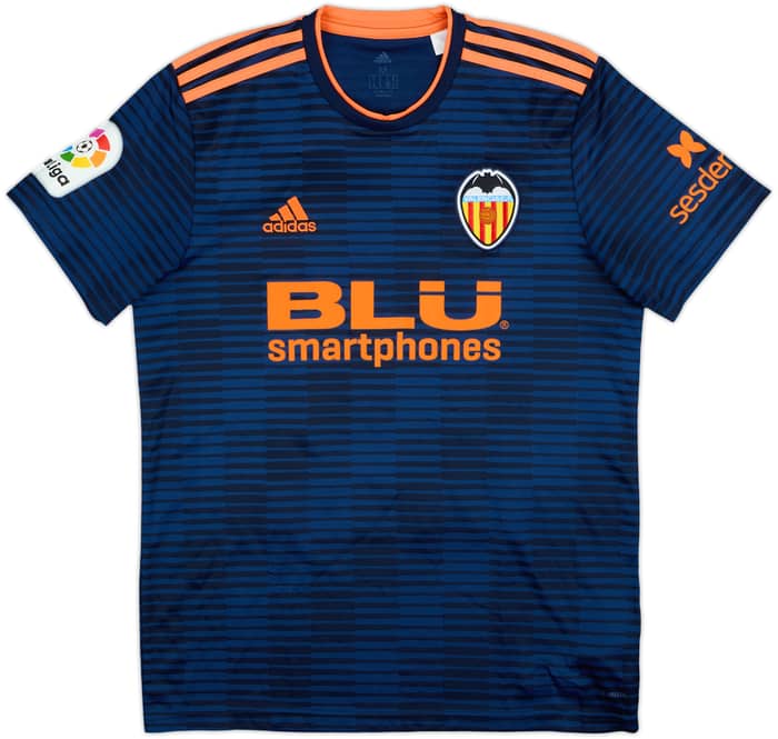 2018-19 Valencia Away Shirt Parejo #10 - 8/10 - (M)