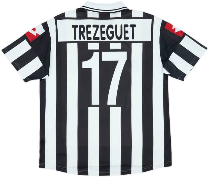 2001-02 Juventus Home Shirt Trezeguet #17 - 5/10 - (XL)