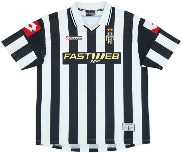 2001-02 Juventus Home Shirt Trezeguet #17 - 5/10 - (XL)