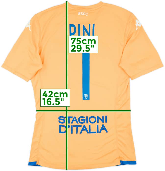 2023-24 Brescia GK S/S Shirt Pini #1 - 6/10 - (XL)