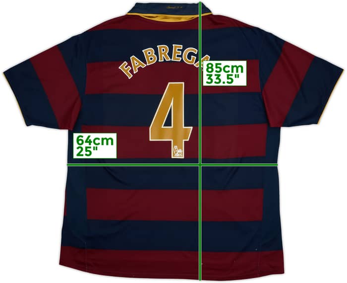 2007-08 Arsenal Third Shirt Fabregas #4 - 6/10 - (XXL)