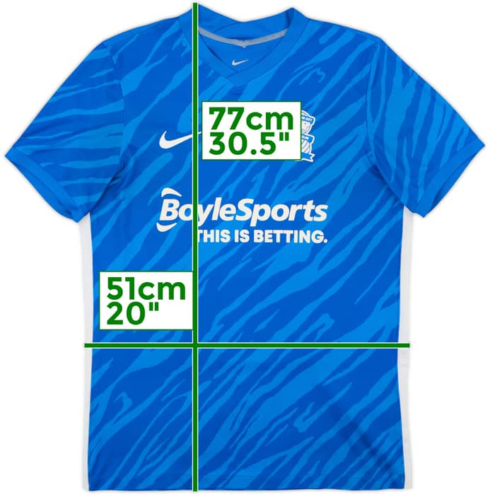 2021-22 Birmingham Home Shirt - 8/10 - (L)