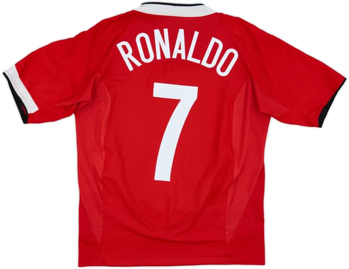 2004-06 Manchester United Home Shirt Ronaldo #7 - 6/10 - (L)