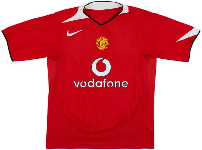 2004-06 Manchester United Home Shirt Ronaldo #7 - 6/10 - (L)