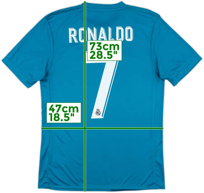 2017-18 Real Madrid Third Shirt Ronaldo #7 - 10/10 - (S)