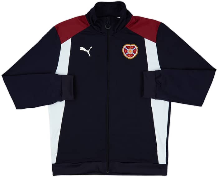 2016-17 Hearts Puma Track Jacket - 8/10 - (XL)