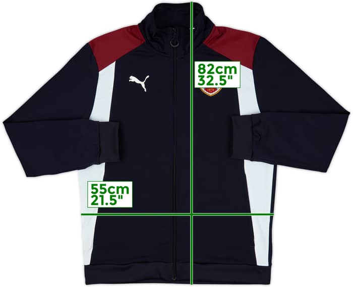 2016-17 Hearts Puma Track Jacket - 8/10 - (XL)