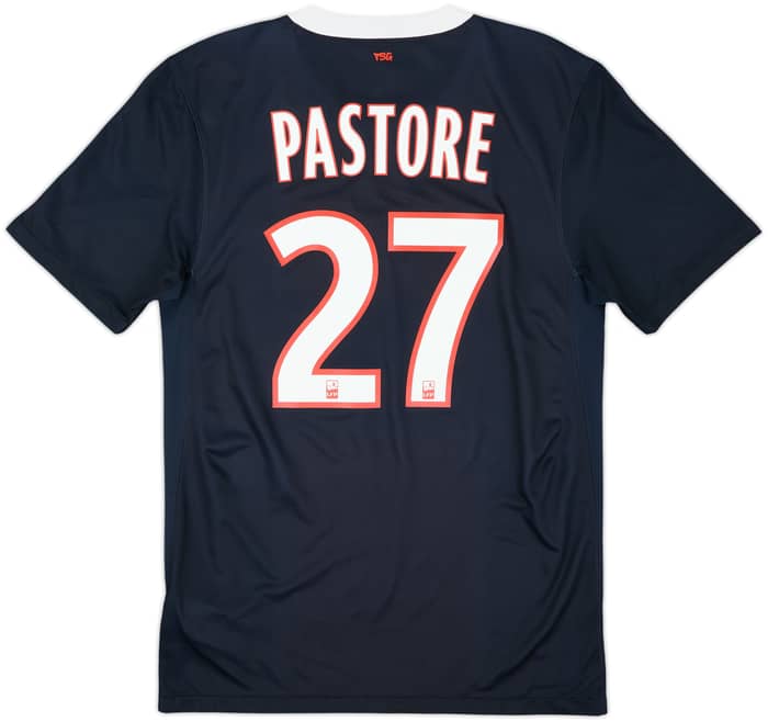 2011-12 Paris Saint-Germain Home Shirt Pastore #27 - 9/10 - (S)