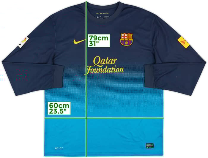 2012-13 Barcelona GK Shirt - 9/10 - (XL)