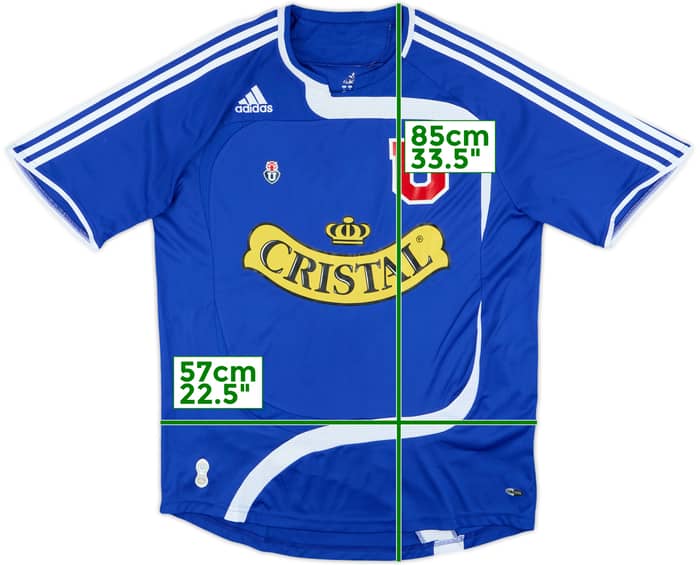 2007 Universidad de Chile Home Shirt - 8/10 - (L)