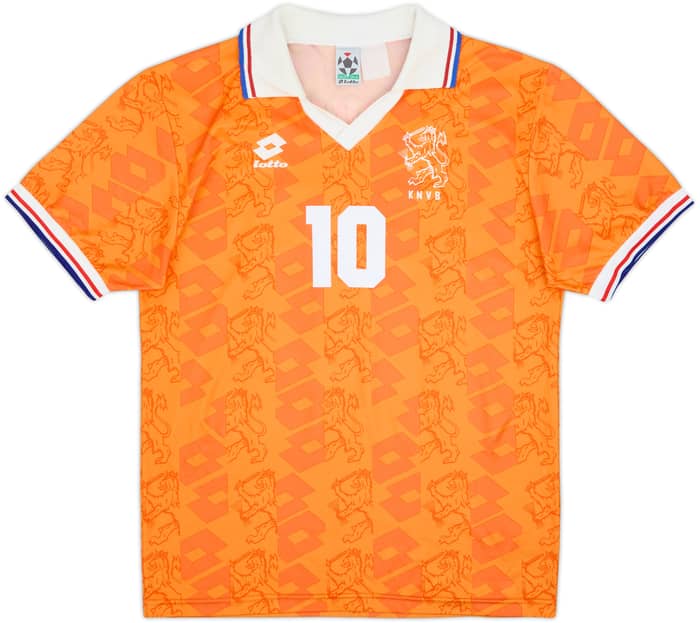 1994 Netherlands Home Shirt Bergkamp #10 - 9/10 - (L)