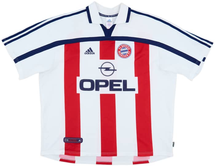2000-01 Bayern Munich Away Shirt Elber #9 - 8/10 - (XXL)