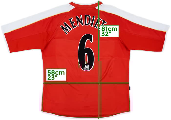 2006-07 Middlesbrough Home Shirt Mendieta #6 - 8/10 - (XL)