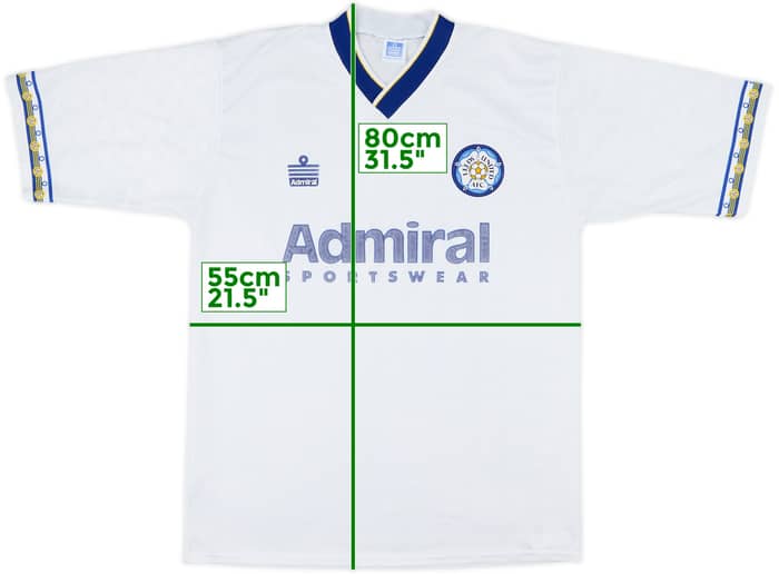 1992-93 Leeds United Home Shirt - 8/10 - (L)