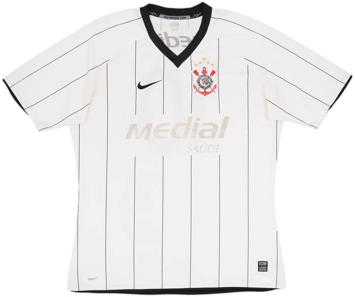Camiseta de local del Corinthians 2008 #10 - 5/10 - (XXL)