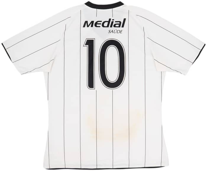 Camiseta de local del Corinthians 2008 #10 - 5/10 - (XXL)