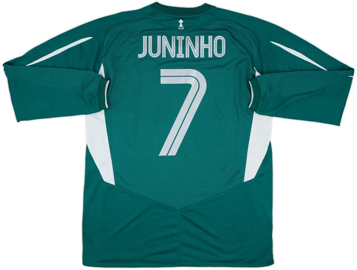2004-05 Celtic Away L/S Shirt Juninho #7 - 8/10 - (L)