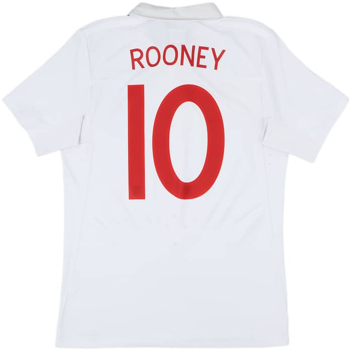 2009-10 England 'South Africa' Home Shirt Rooney #10 - 6/10 - (M)
