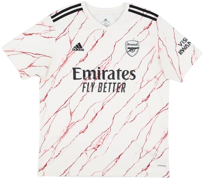 2020-21 Arsenal Away Shirt Gabriel #6 - 7/10 - (XL)