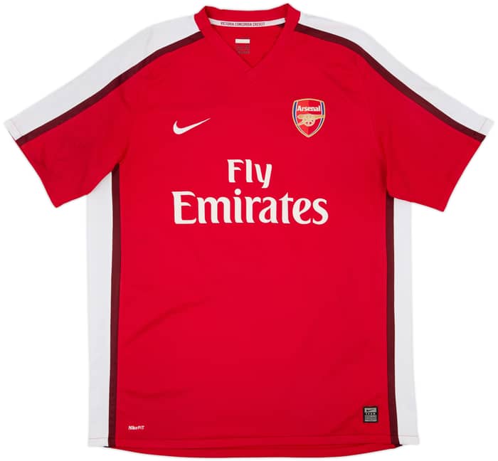2008-10 Arsenal Home Shirt Fabregas #4 - 8/10 - (XL)