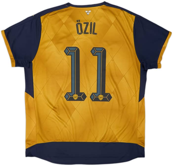 2015-16 Arsenal Away Shirt Ozil #11 - 7/10 - (XL)