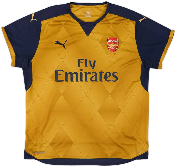2015-16 Arsenal Away Shirt Ozil #11 - 7/10 - (XL)