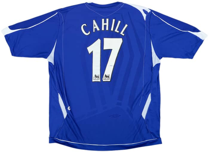 2006-07 Everton Home Shirt Cahill #17 - 5/10 - (L)