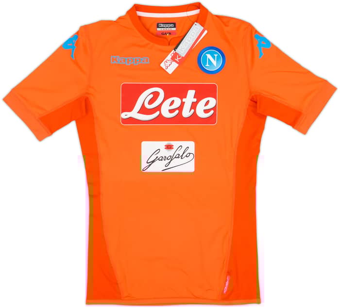 2017-18 Napoli European GK S/S Shirt (L)