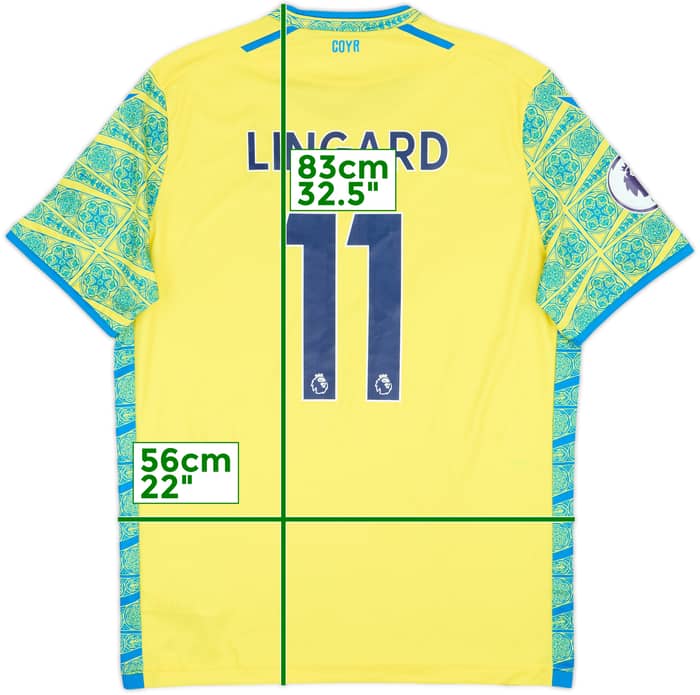 2022-23 Nottingham Forest Away Shirt Lingard #11 - 8/10 - (XXL)