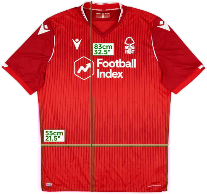 2019-20 Nottingham Forest Home Shirt - 5/10 - (3XL)